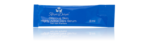 Glorious Skin - Highly Active Care Serum To Go - Frei von Parfüm - 5 Sachets